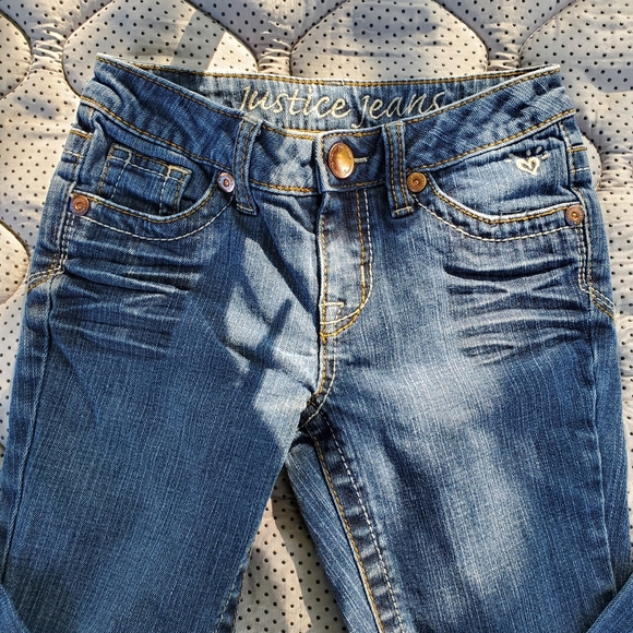 Justice Jeans Girl's Size 8R - Picture 2 of 16